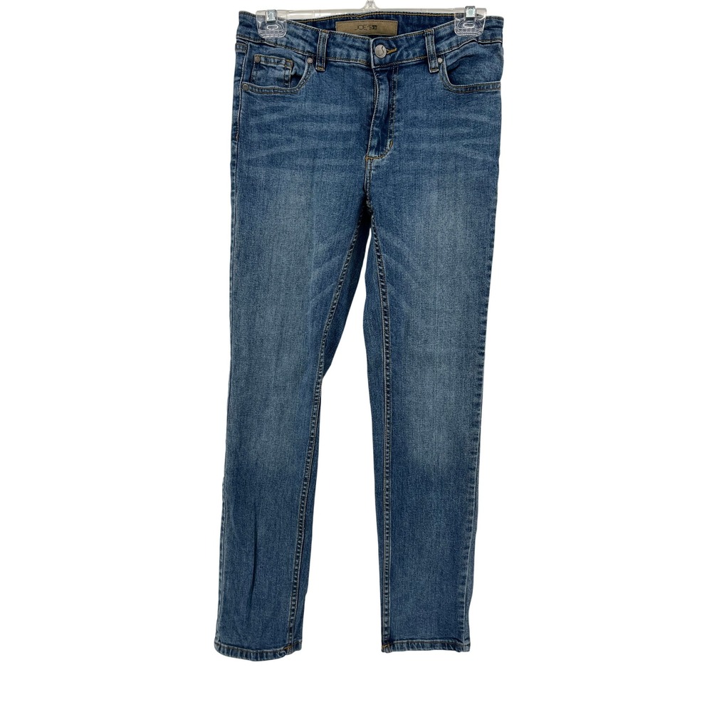 Joes Jeans Womens Size 16 Medium Wash Straight Leg Stretch Denim Blue Jeans